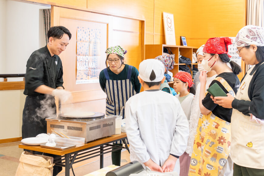 感動の「収穫祭」と試食